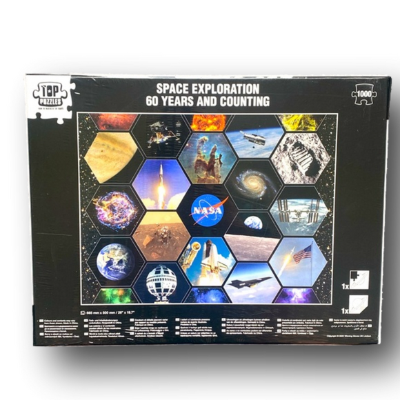 NASA Space Exploration 1000 Piece Puzzle - Brand New - Picture 2 of 2